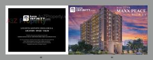Elevation of real estate project Karm Infinity Homes located at Hanspura, Ahmedabad, Gujarat