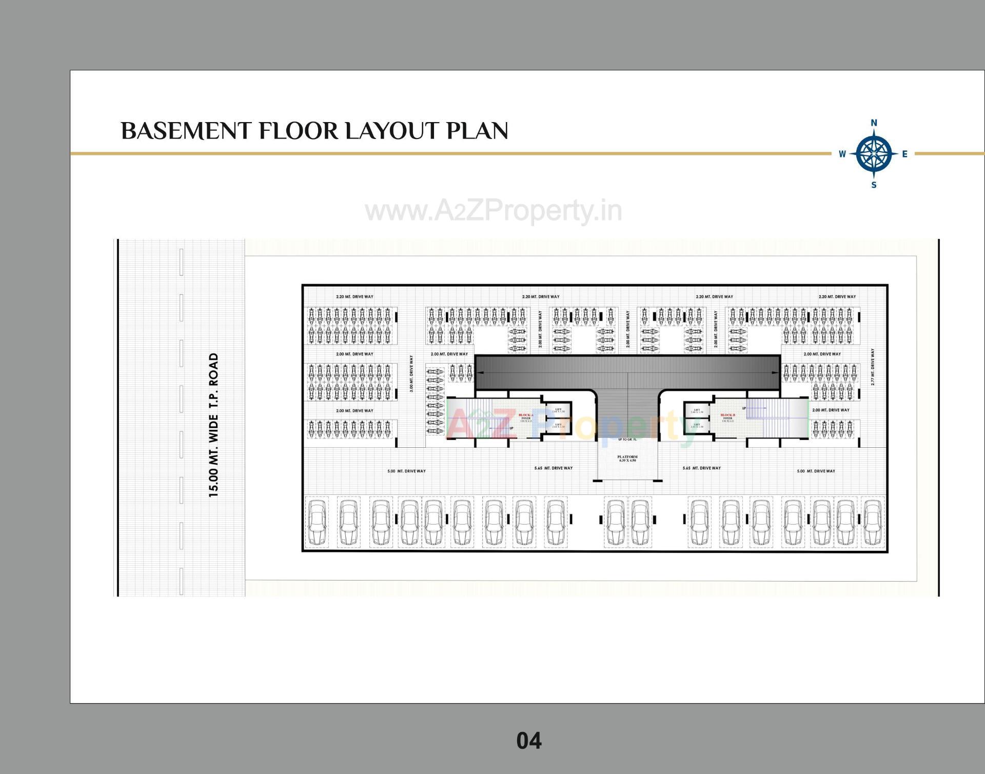 Layout of real estate project Karm Infinity Homes located at Hanspura, Ahmedabad, Gujarat