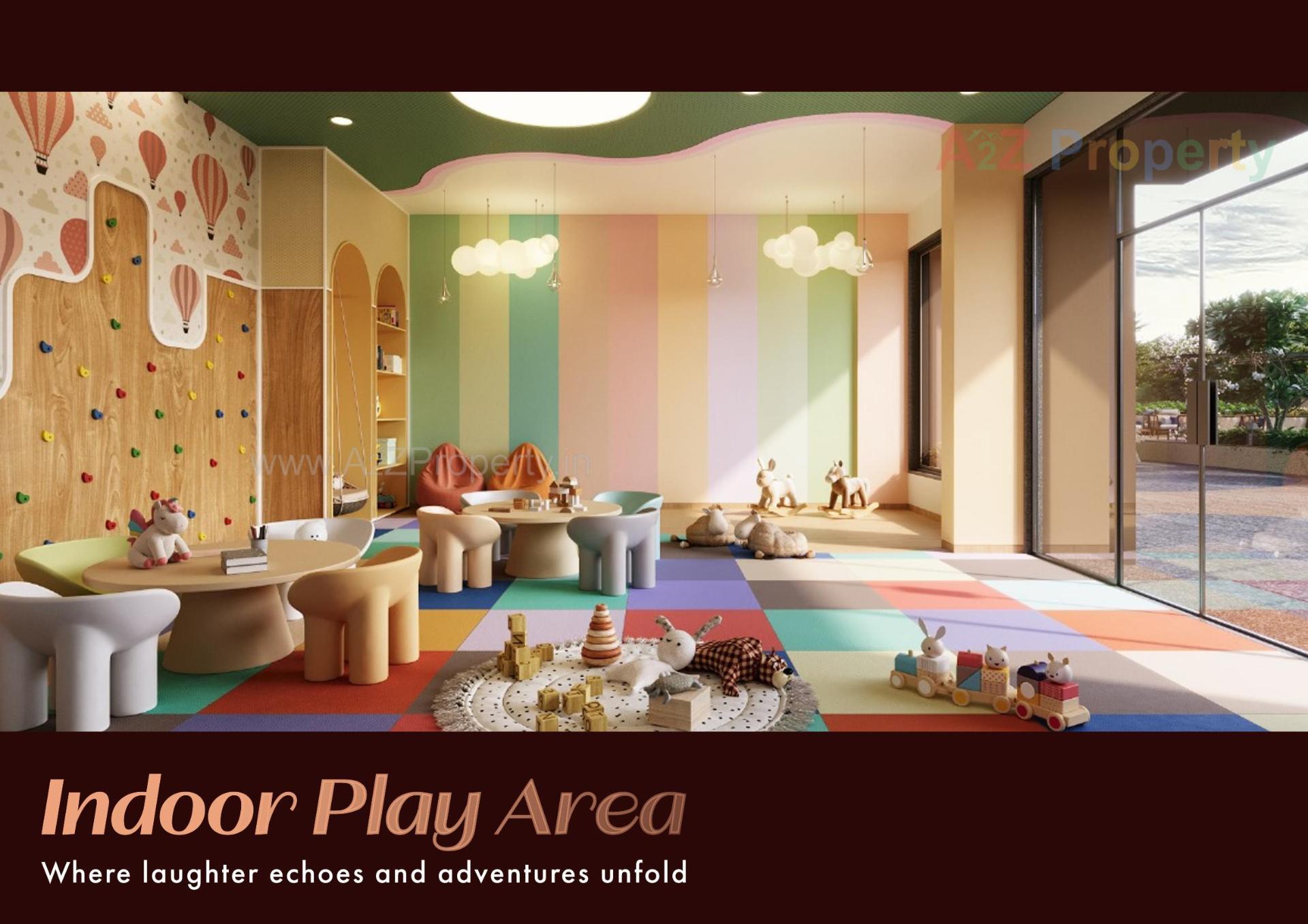 3D Elevation of real estate project Karma Elegance located at Shilaj, Ahmedabad, Gujarat