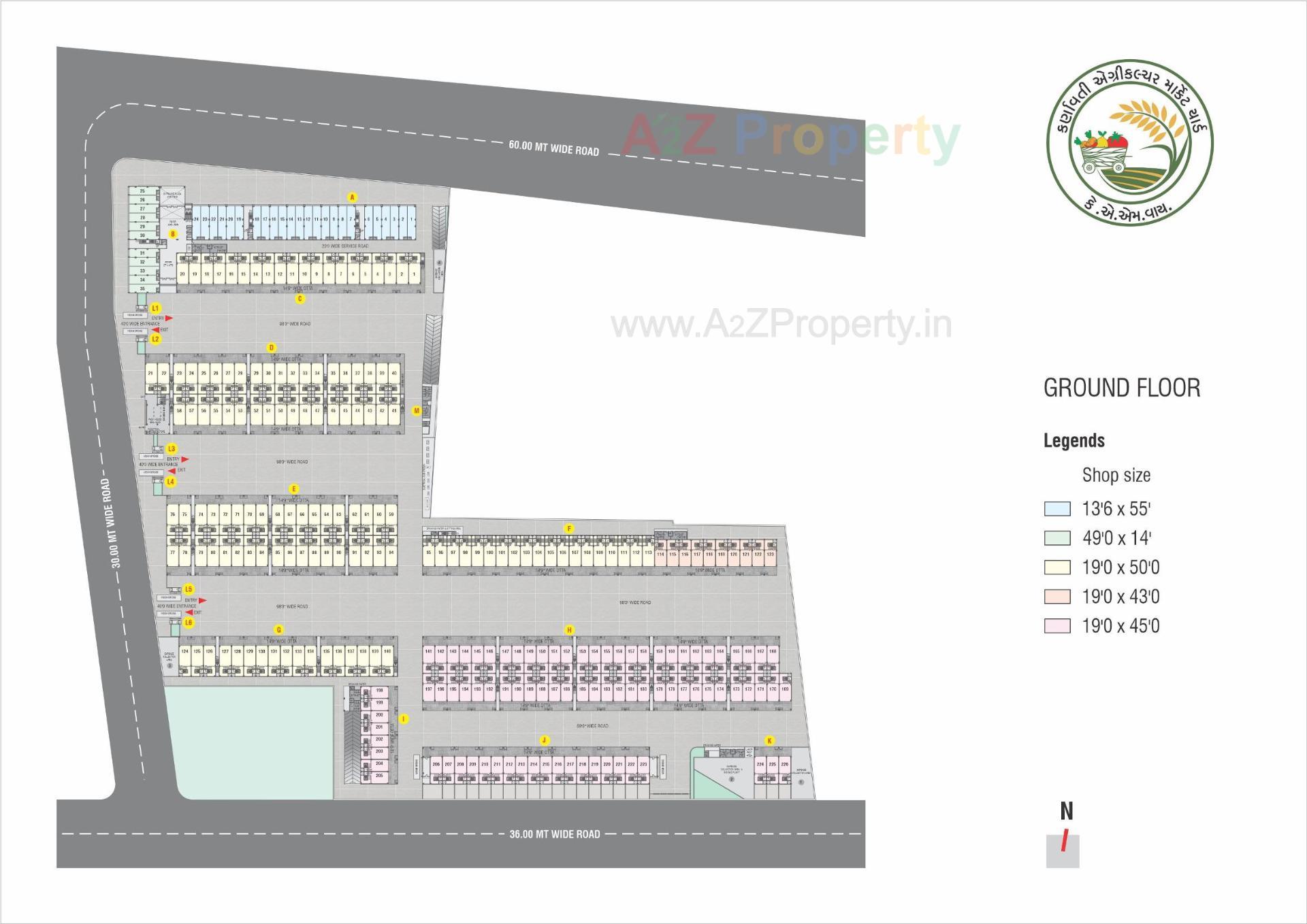  of real estate project Karnavati Agriculture Market Yard located at Ahmedabad, Ahmedabad, Gujarat