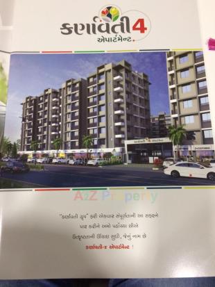 Elevation of real estate project Karnavati Apartment located at Vatva, Ahmedabad, Gujarat
