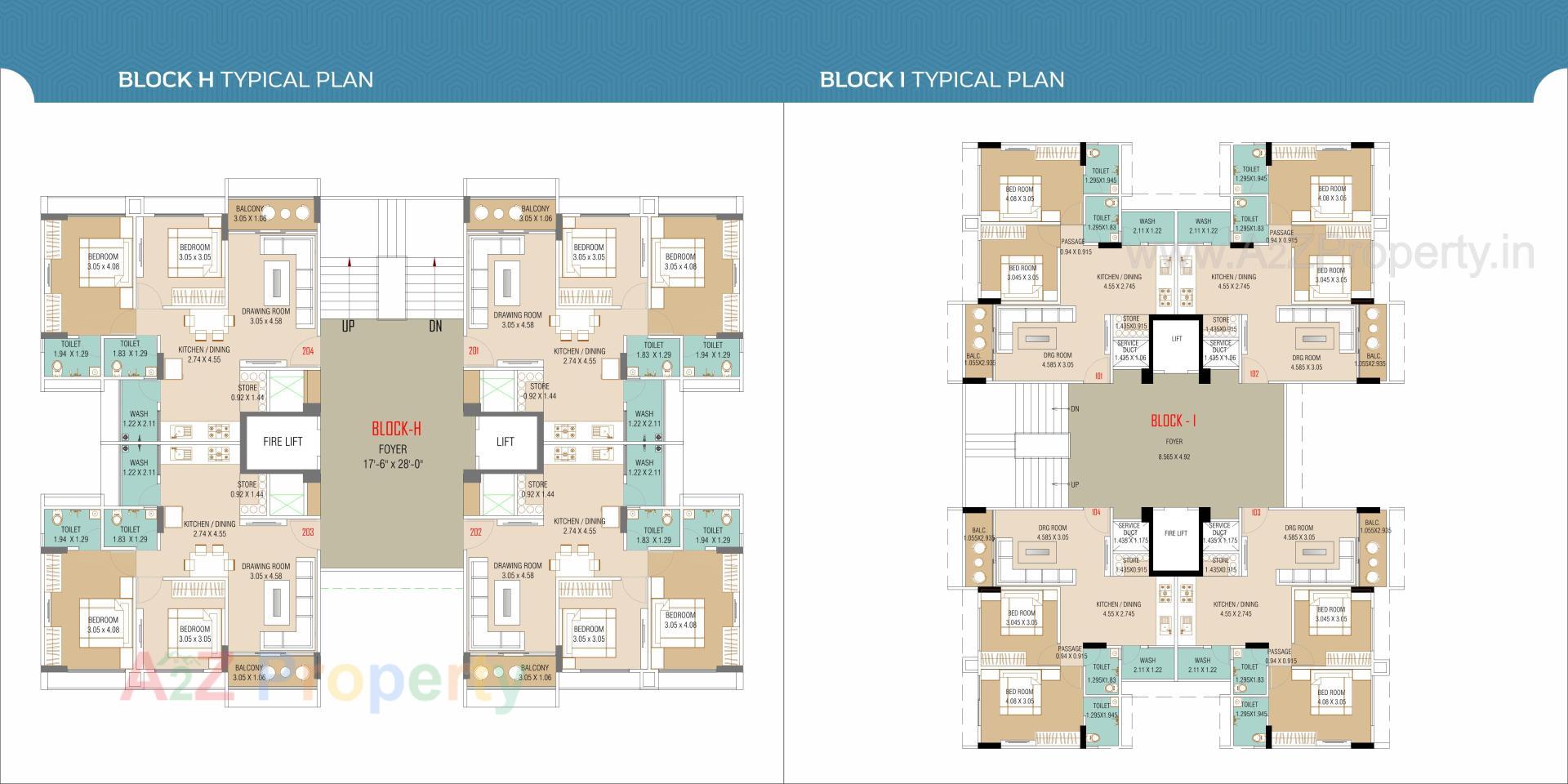 Layout of real estate project Karnavati Apartment located at Vatva, Ahmedabad, Gujarat