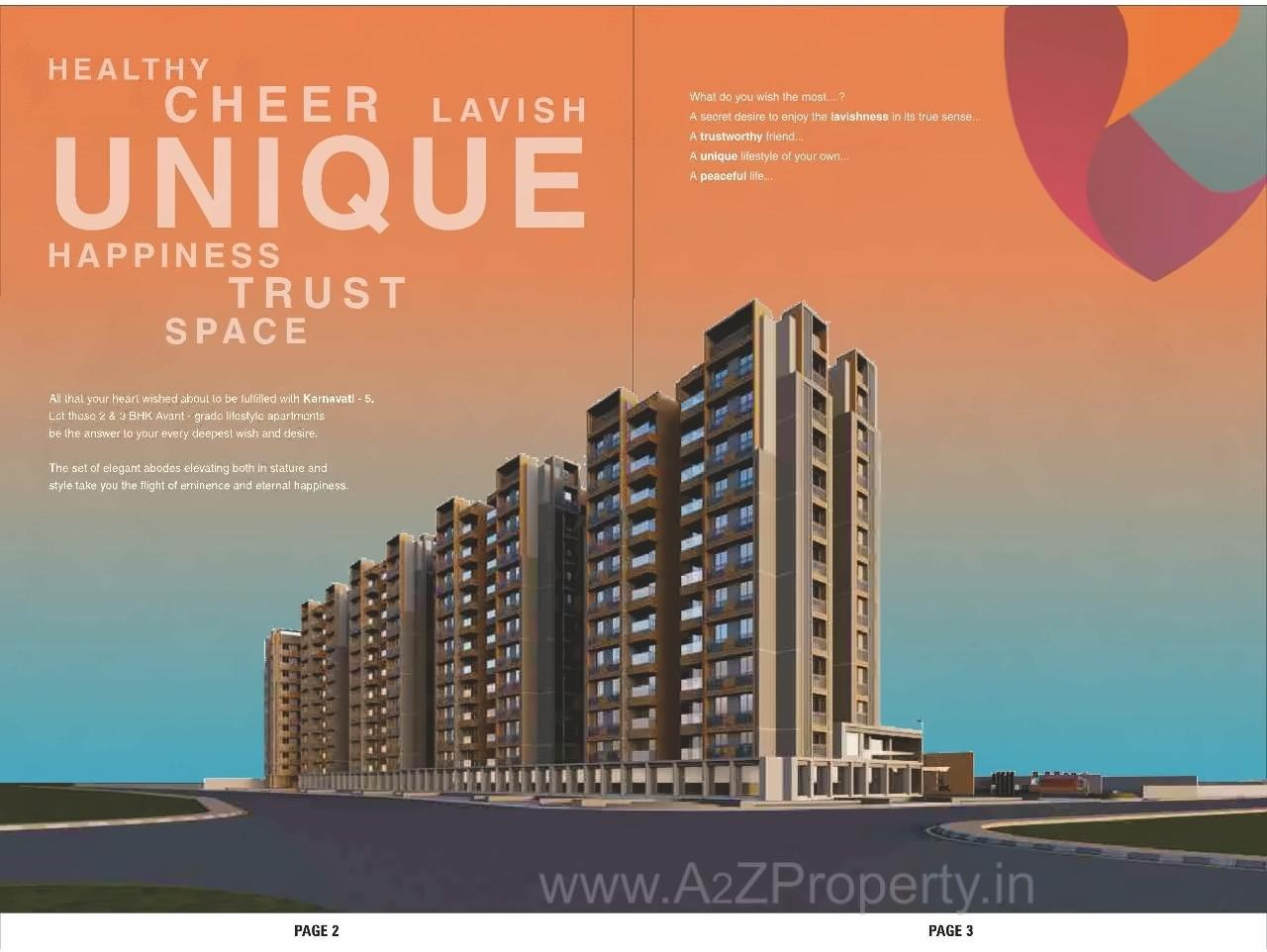  of real estate project Karnavati Appartment located at Vatva, Ahmedabad, Gujarat
