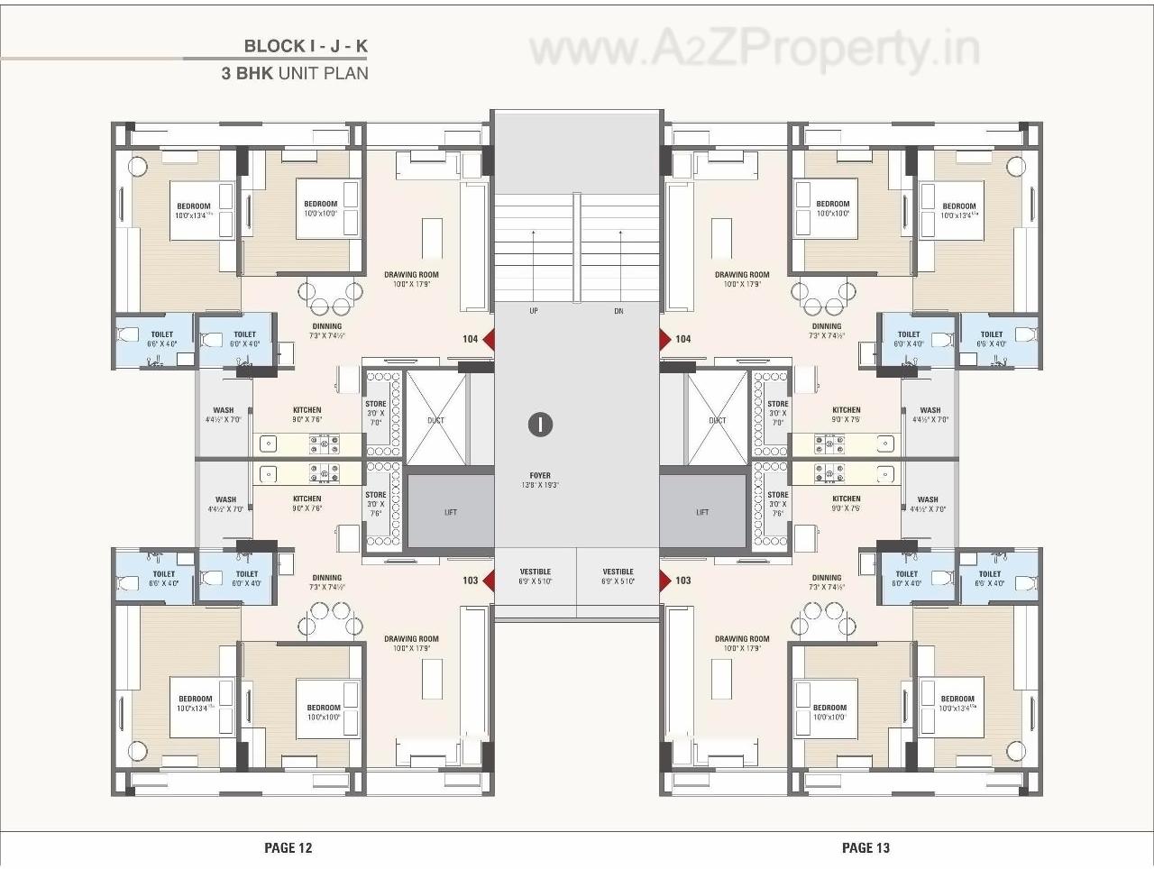Layout of real estate project Karnavati Appartment located at Vatva, Ahmedabad, Gujarat