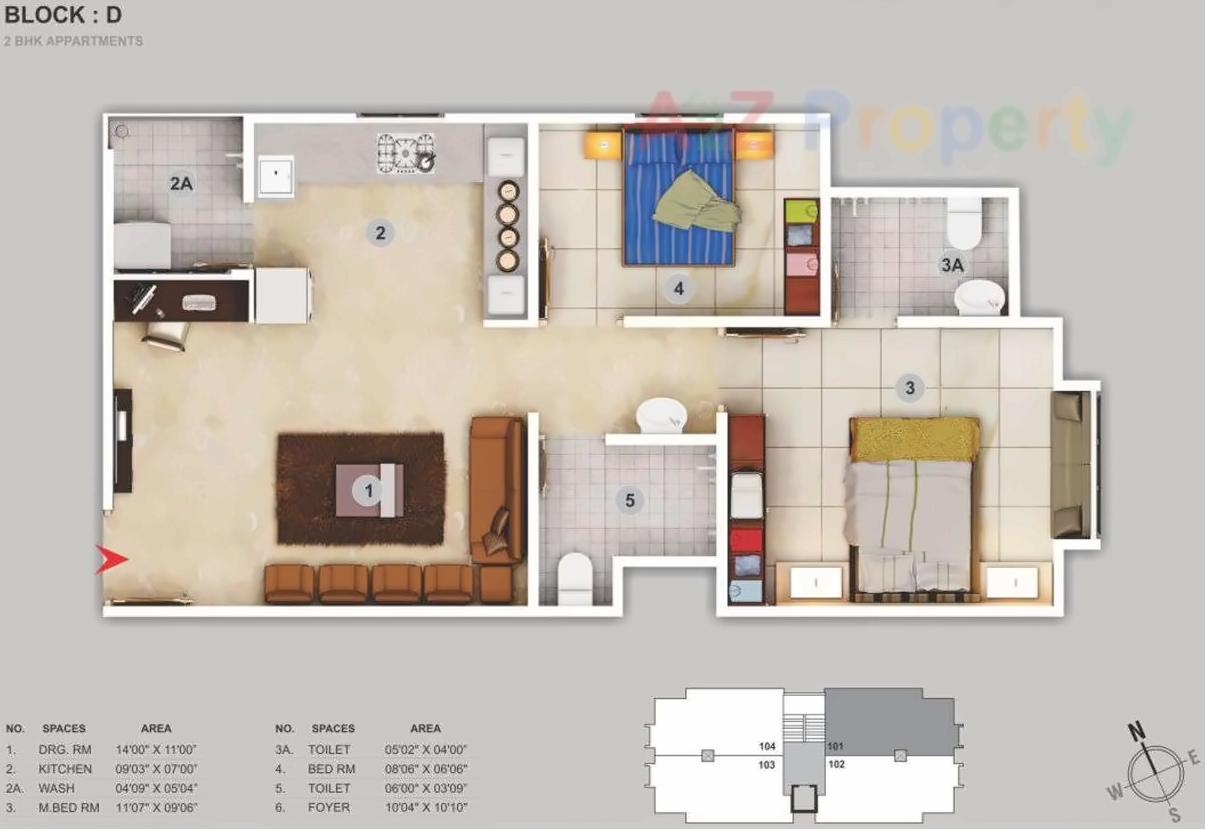 Layout of real estate project Karnavati Enclave located at City, Ahmedabad, Gujarat