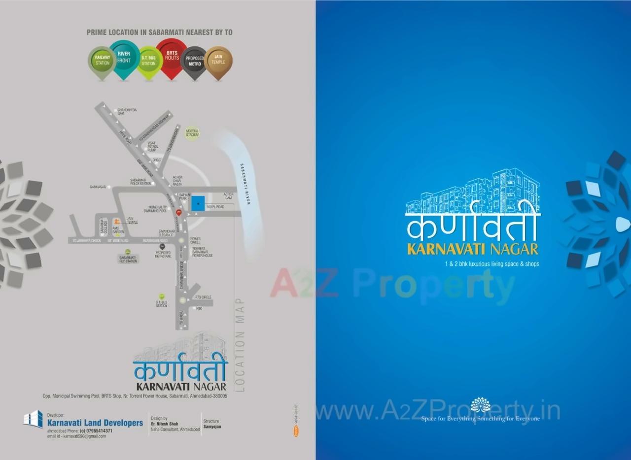  of real estate project Karnavati Nagar located at Acher, Ahmedabad, Gujarat