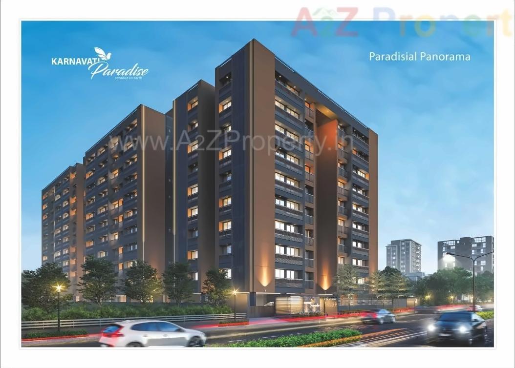 3D Elevation of real estate project Karnavati Paradise located at Ahmedabad, Ahmedabad, Gujarat