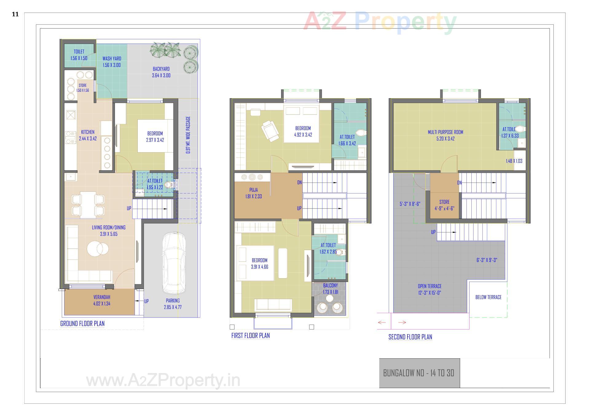 Layout of real estate project Karnavati Parisar located at Vatva, Ahmedabad, Gujarat