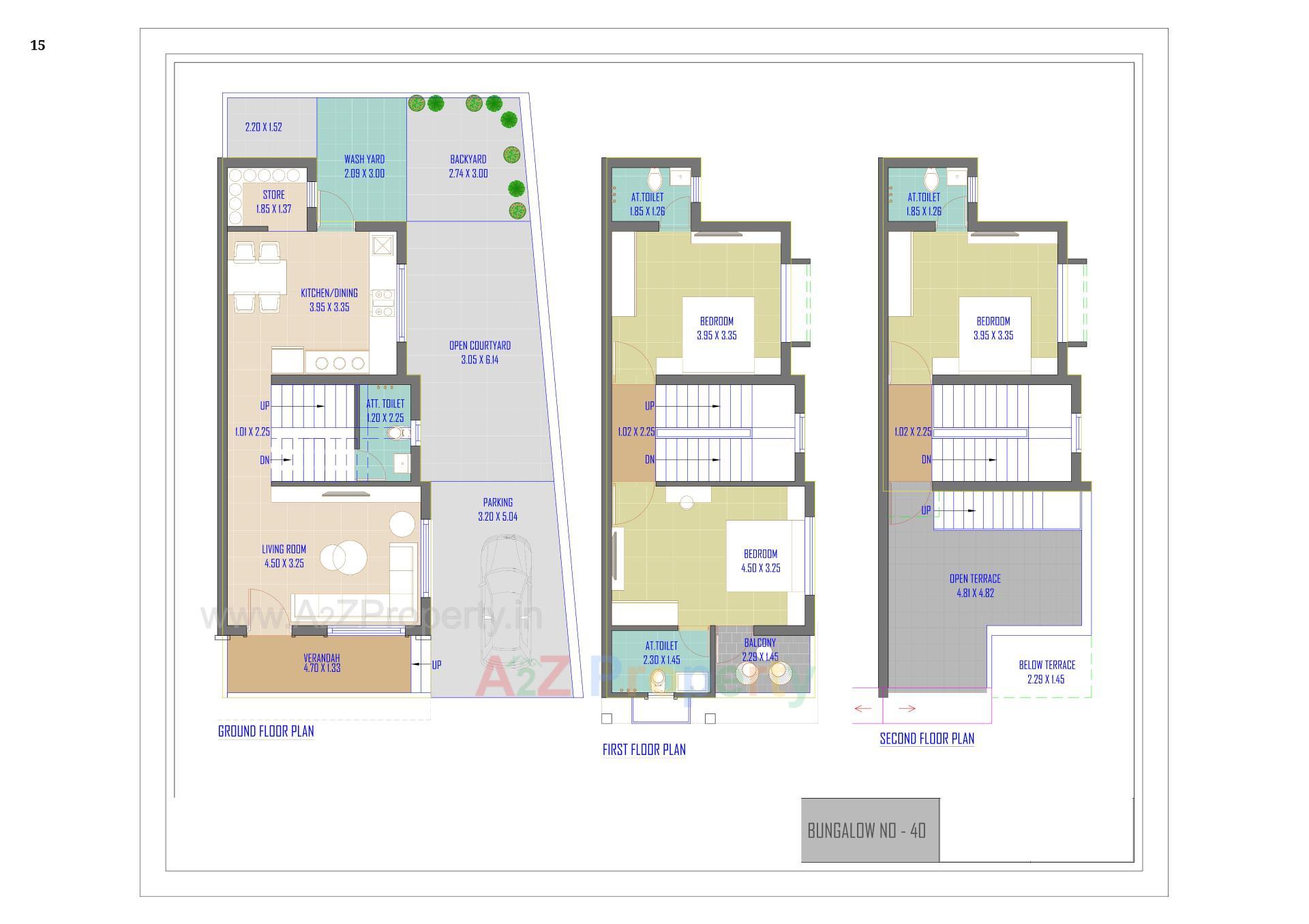 Layout of real estate project Karnavati Parisar located at Vatva, Ahmedabad, Gujarat
