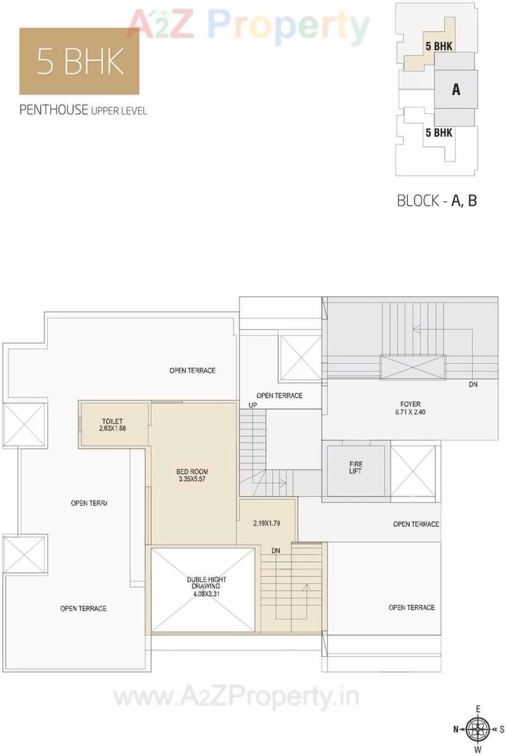 Layout of real estate project Karnavati Premier Living located at Bhat, Ahmedabad, Gujarat