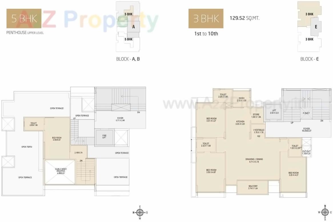 Layout of real estate project Karnavati Premier Living located at Bhat, Ahmedabad, Gujarat