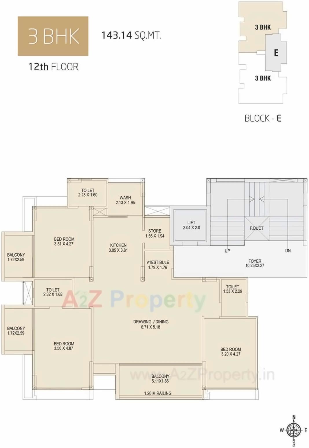 Layout of real estate project Karnavati Premier Living located at Bhat, Ahmedabad, Gujarat