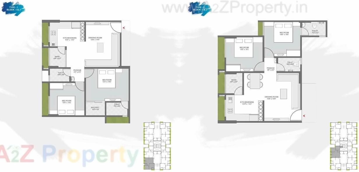 Layout of real estate project Karnavati Riviera located at Ramol, Ahmedabad, Gujarat