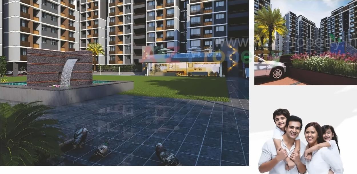3D Elevation of real estate project Karnavati Riviera located at Ramol, Ahmedabad, Gujarat