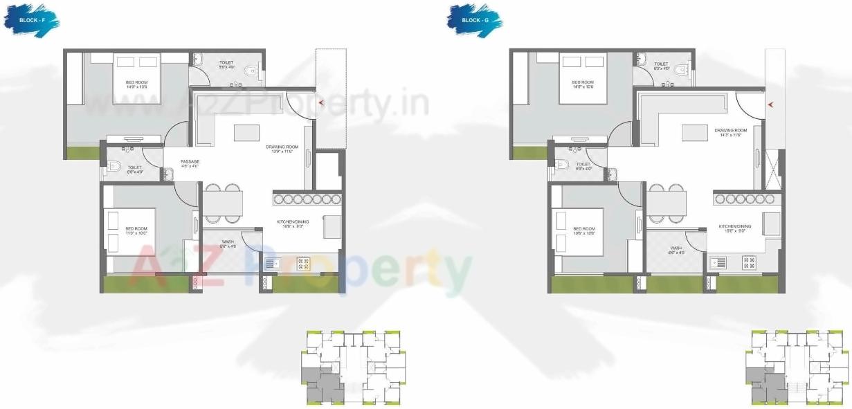 Layout of real estate project Karnavati Riviera located at Ramol, Ahmedabad, Gujarat