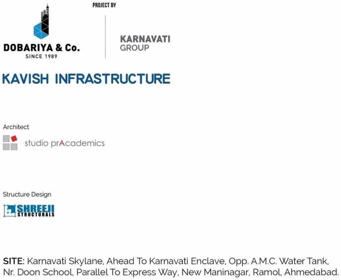  of real estate project Karnavati Skylane located at Ramol, Ahmedabad, Gujarat