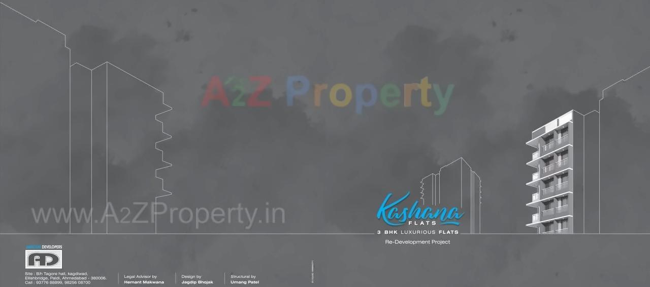  of real estate project Kashana Flats located at Kocharab, Ahmedabad, Gujarat