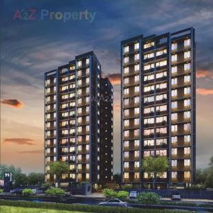 Elevation of real estate project Kautilya located at Tragad, Ahmedabad, Gujarat