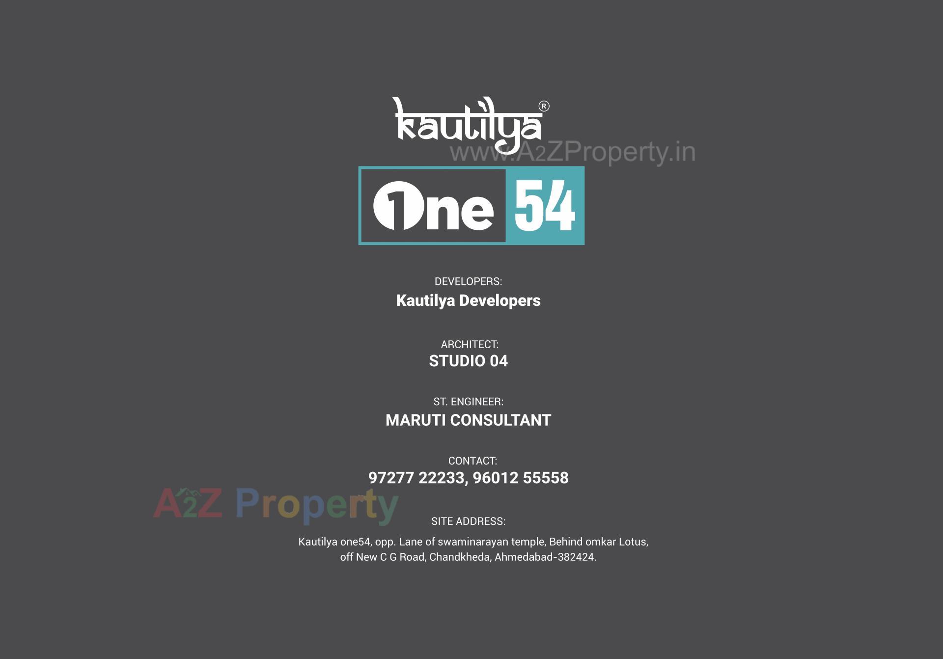  of real estate project Kautilya One located at Chandkheda, Ahmedabad, Gujarat