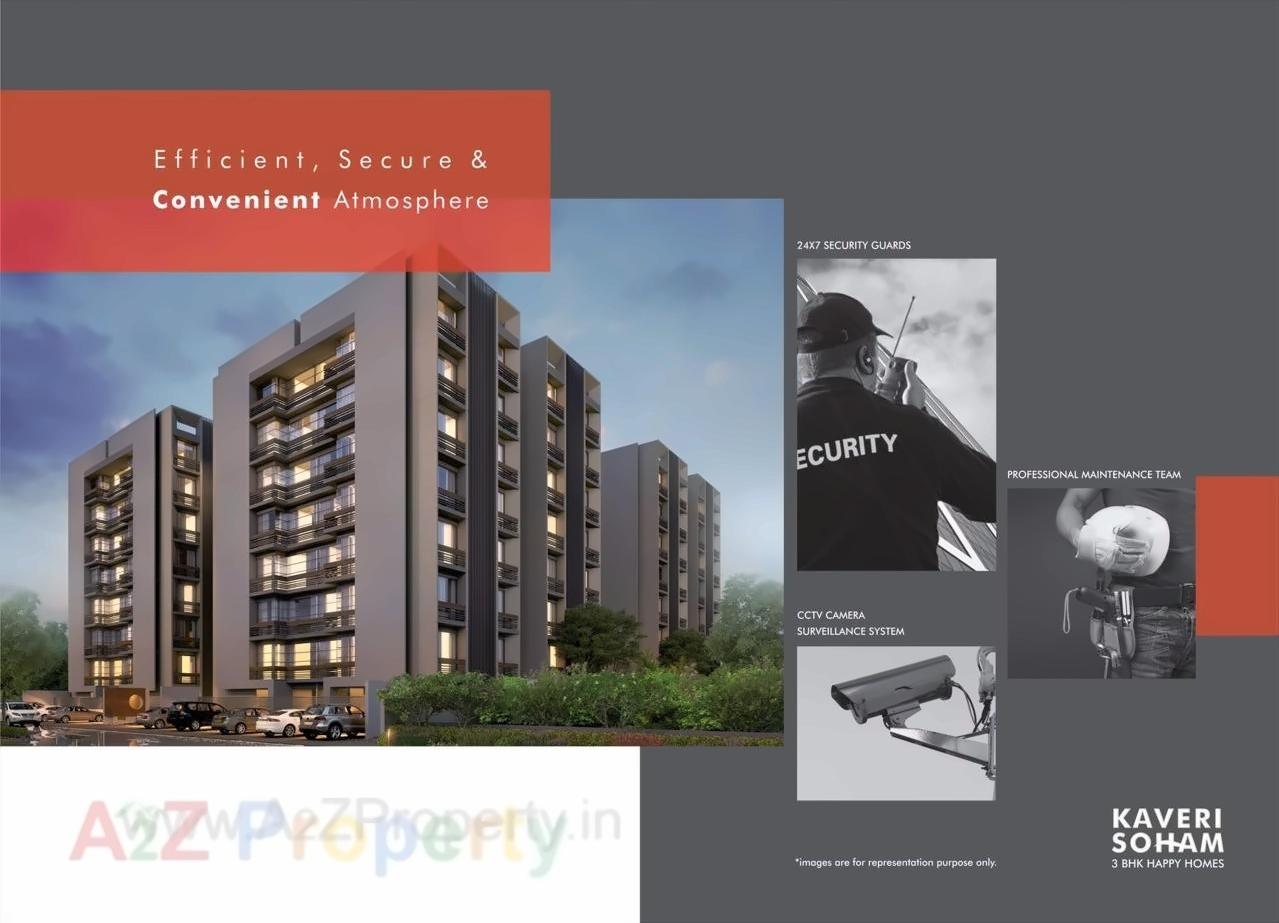 3D Elevation of real estate project Kaveri Soham located at City, Ahmedabad, Gujarat