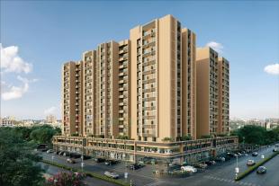 Elevation of real estate project Kavisha Atria located at Shela, Ahmedabad, Gujarat