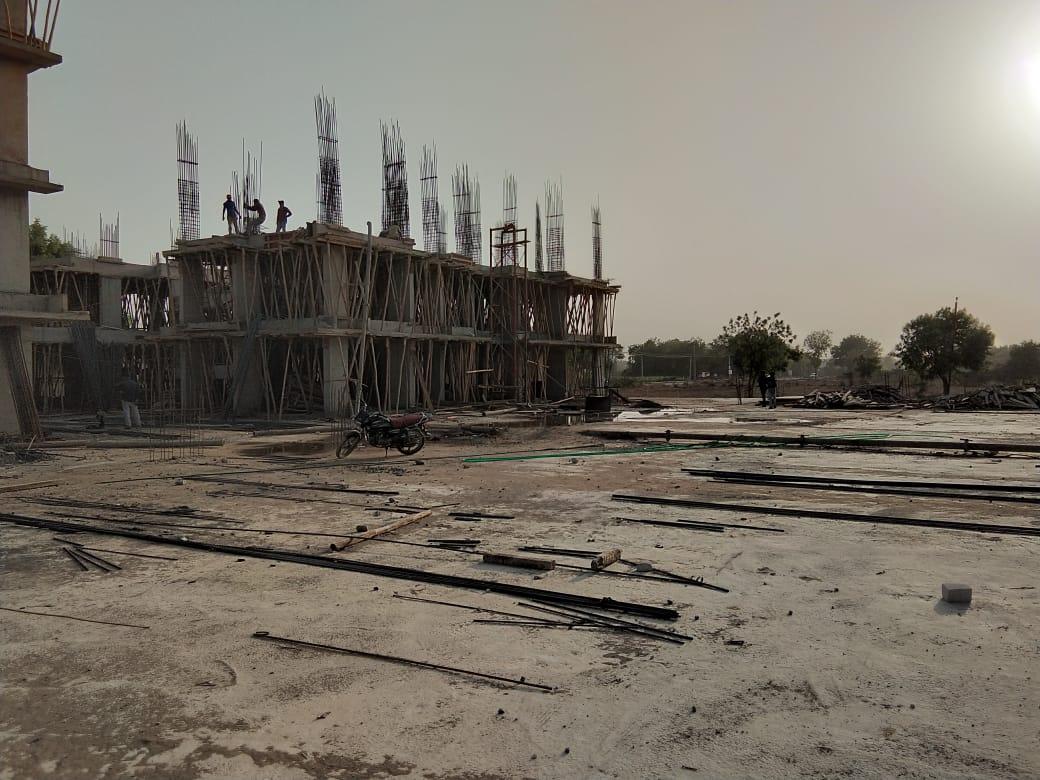 160553_const of real estate project Kavisha Panorama located at Ghuma, Ahmedabad, Gujarat