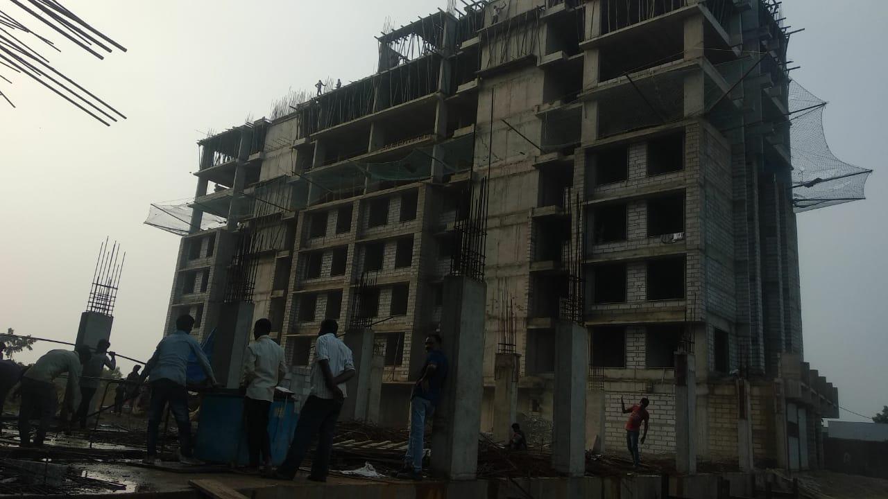 198494_const of real estate project Kavisha Panorama located at Ghuma, Ahmedabad, Gujarat