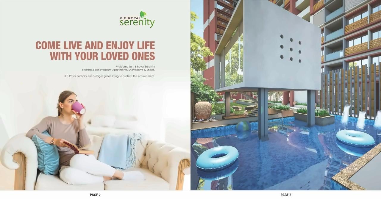  of real estate project Kb Royal Serenity located at Chandkheda, Ahmedabad, Gujarat