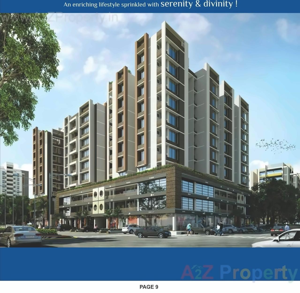 3D Elevation of real estate project Kb Royalphoenix located at City, Ahmedabad, Gujarat