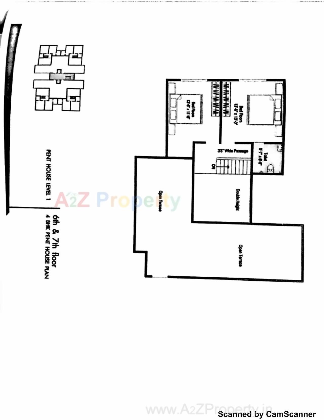 Layout of real estate project Kemps Corner located at Nikol, Ahmedabad, Gujarat