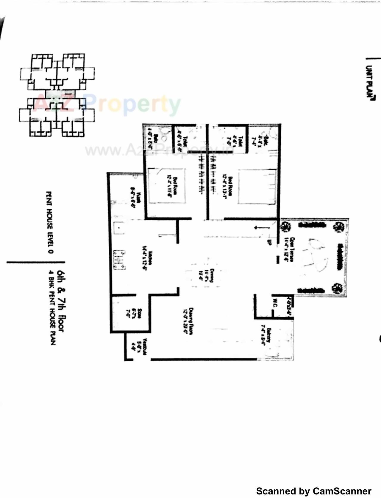 Layout of real estate project Kemps Corner located at Nikol, Ahmedabad, Gujarat