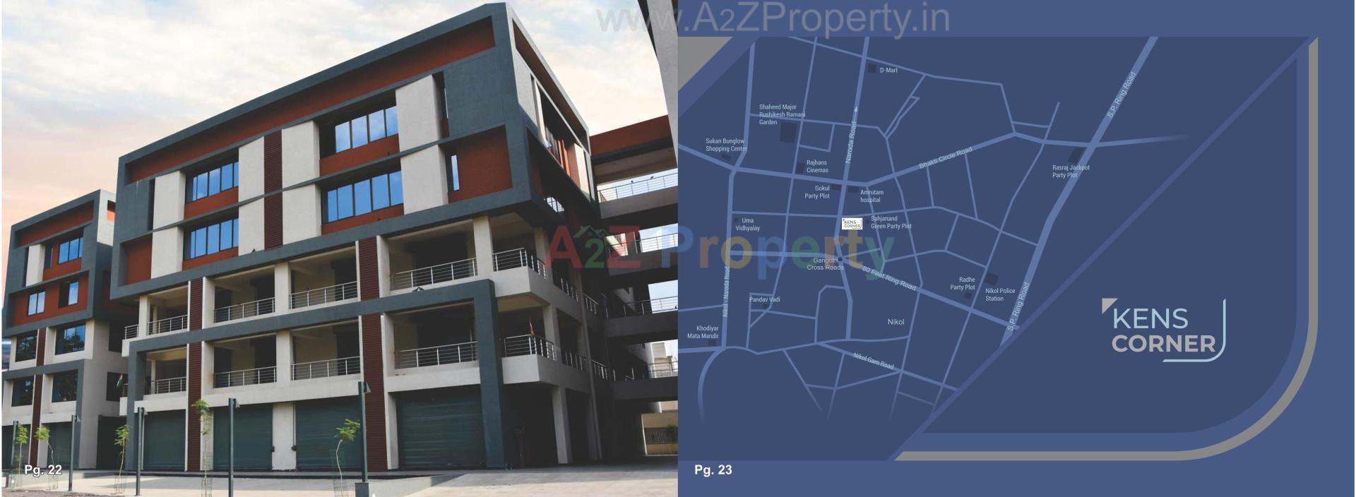  of real estate project Kens Corner located at Nikol, Ahmedabad, Gujarat