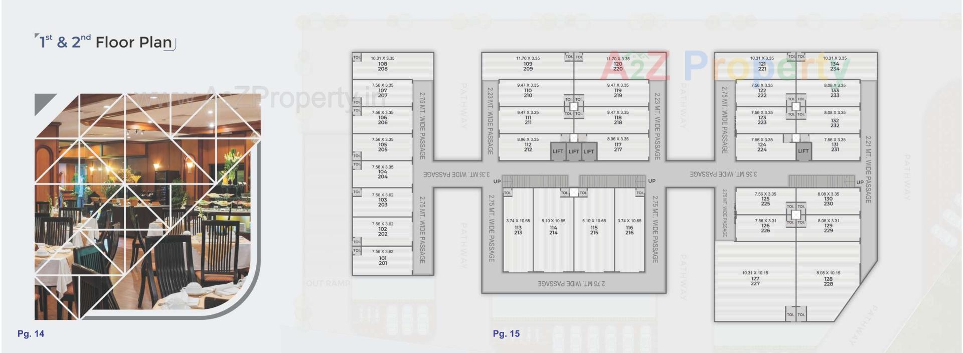 Layout of real estate project Kens Corner located at Nikol, Ahmedabad, Gujarat