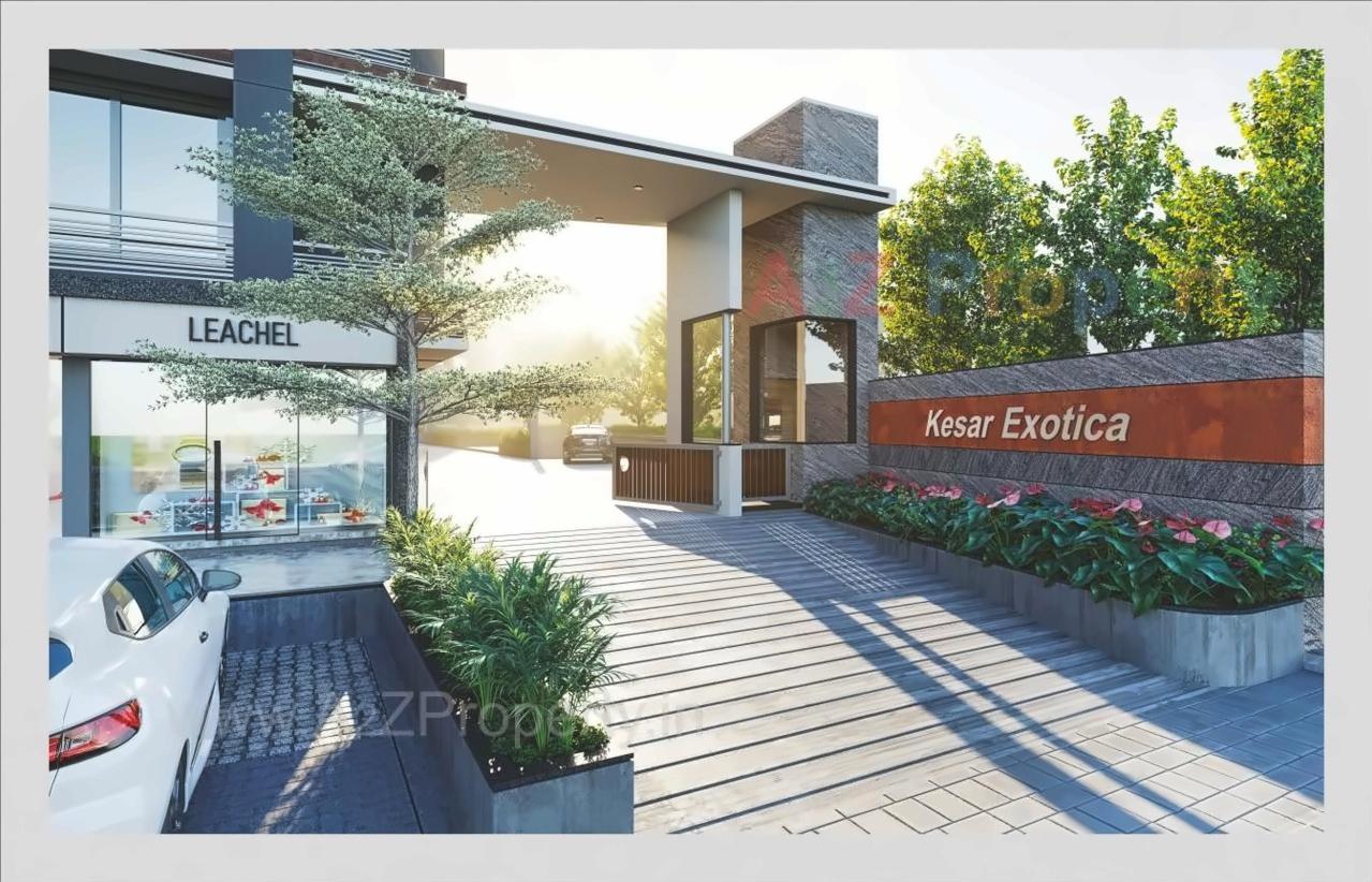 3D Elevation of real estate project Kesar Exotica located at Naroda, Ahmedabad, Gujarat