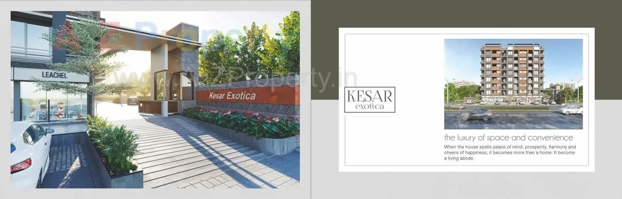 3D Elevation of real estate project Kesar Exotica located at Naroda, Ahmedabad, Gujarat