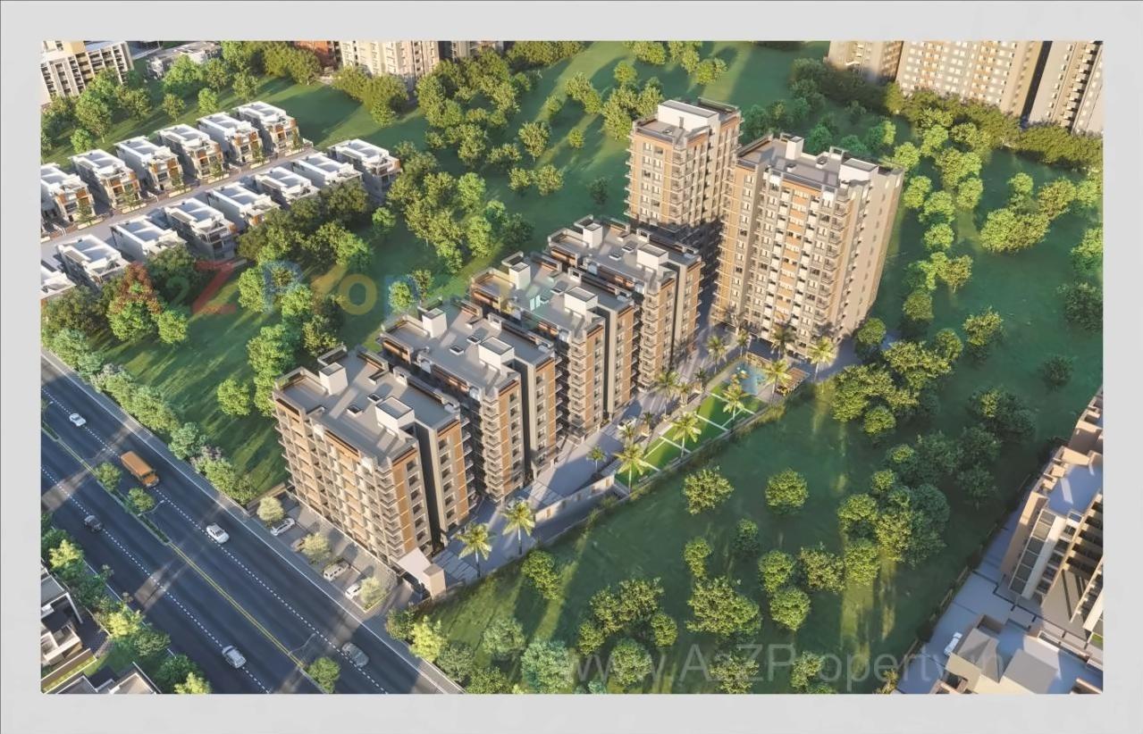 3D Elevation of real estate project Kesar Exotica located at Naroda, Ahmedabad, Gujarat