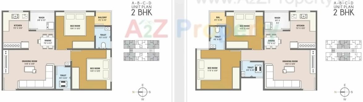 Layout of real estate project Kesar Exotica located at Naroda, Ahmedabad, Gujarat