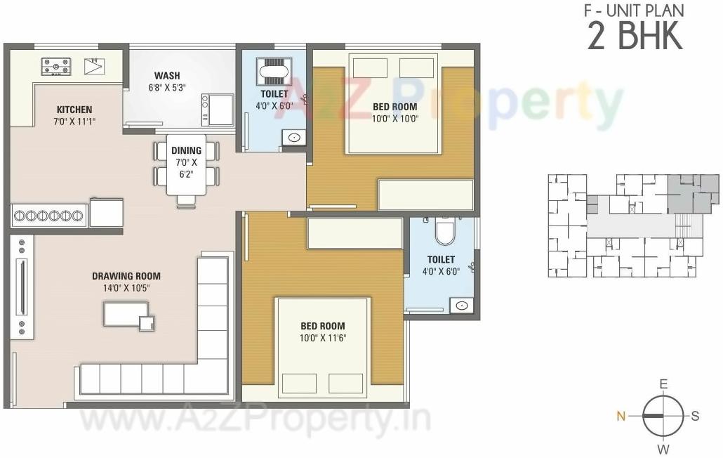 Layout of real estate project Kesar Exotica located at Naroda, Ahmedabad, Gujarat
