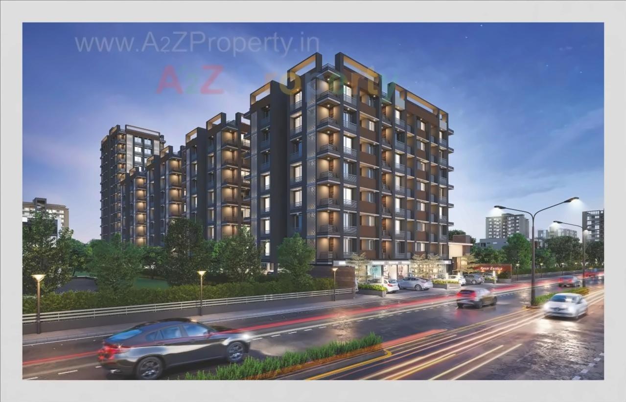 3D Elevation of real estate project Kesar Exotica located at Naroda, Ahmedabad, Gujarat