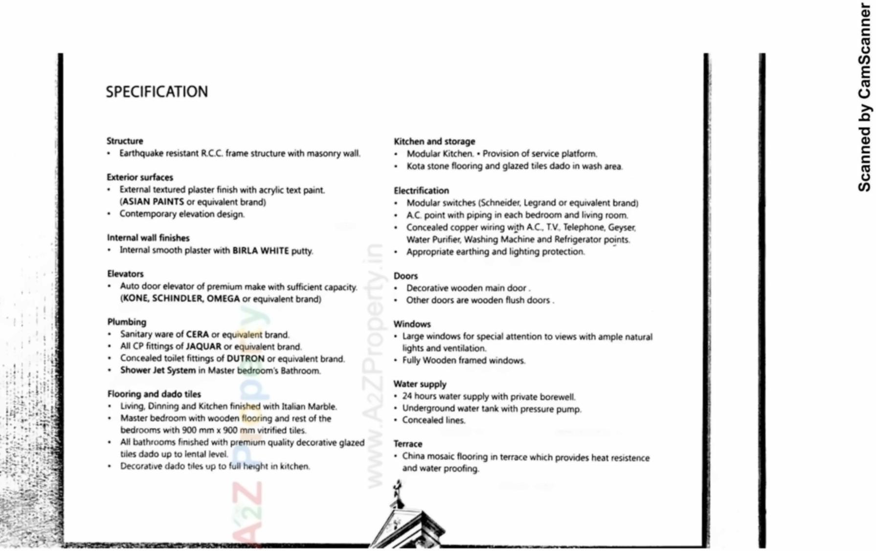 Project Specifications