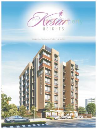Elevation of real estate project Kesar Heights located at Vastral, Ahmedabad, Gujarat