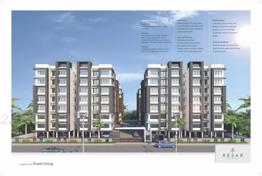  of real estate project Keshar Harmony located at Nikol, Ahmedabad, Gujarat