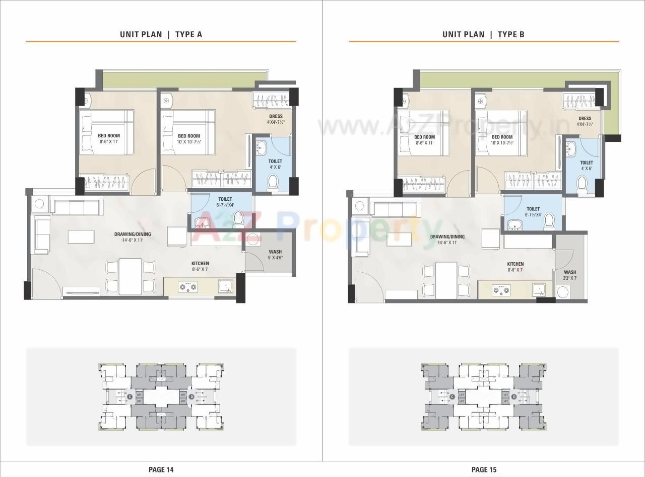 Layout of real estate project Keshar Samruddham located at Khodiyar, Ahmedabad, Gujarat