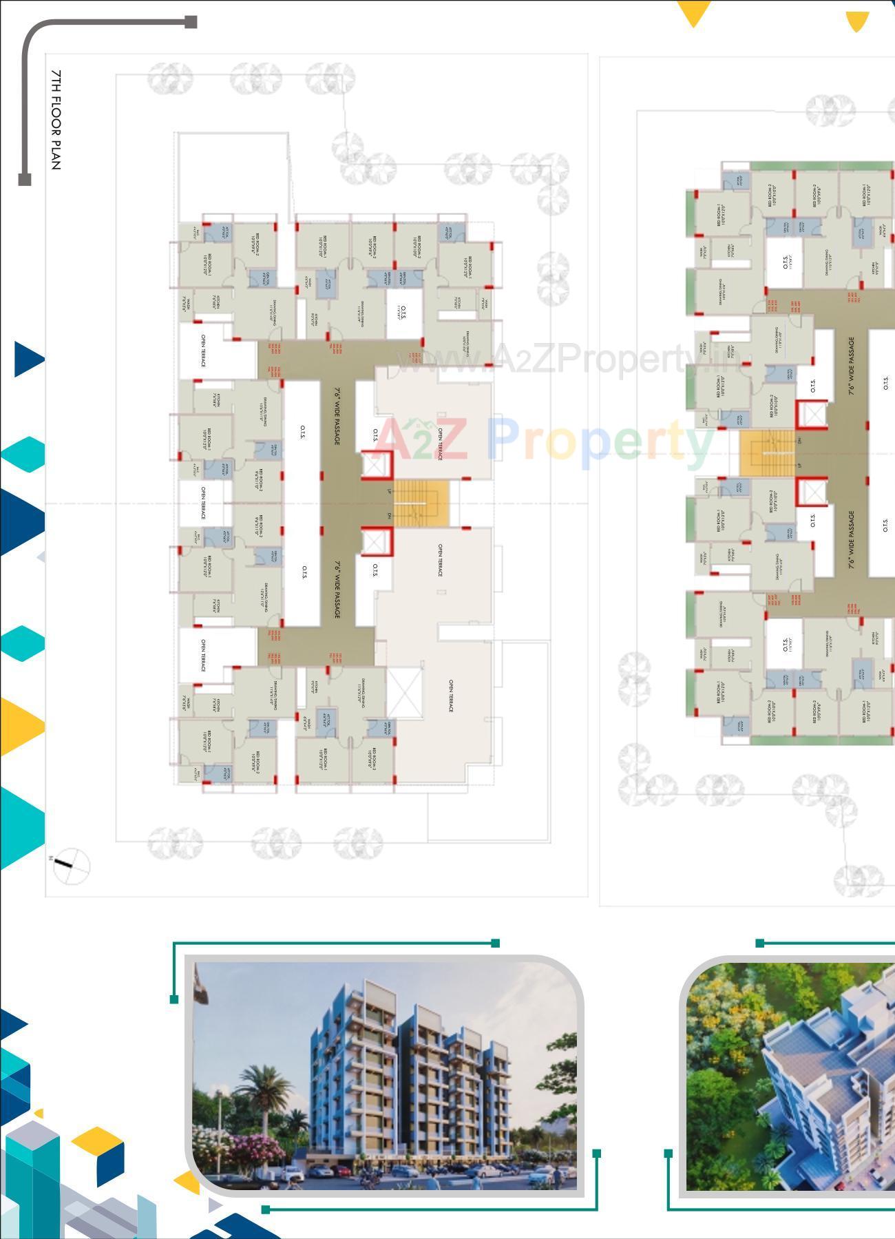 Layout of real estate project Keshav Enclave located at Ahmedabad, Ahmedabad, Gujarat