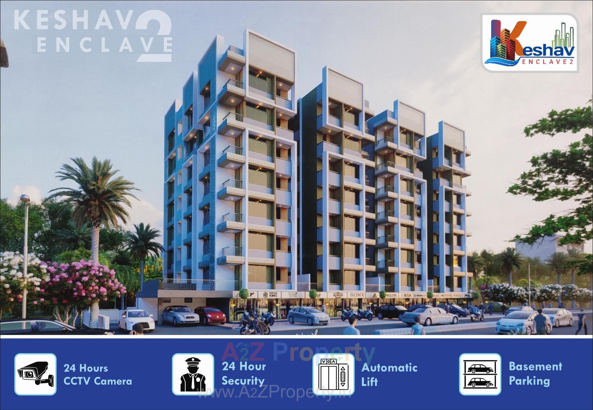 3D Elevation of real estate project Keshav Enclave located at Ahmedabad, Ahmedabad, Gujarat