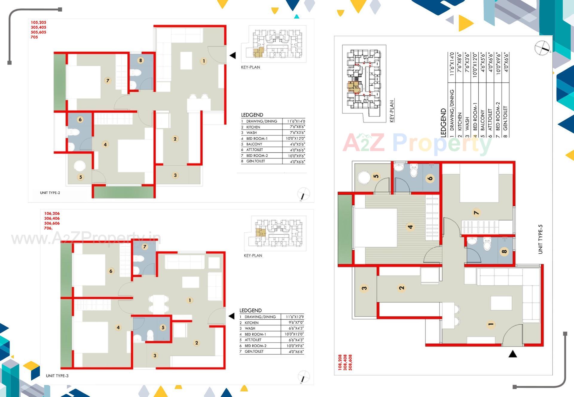 Layout of real estate project Keshav Enclave located at Ahmedabad, Ahmedabad, Gujarat