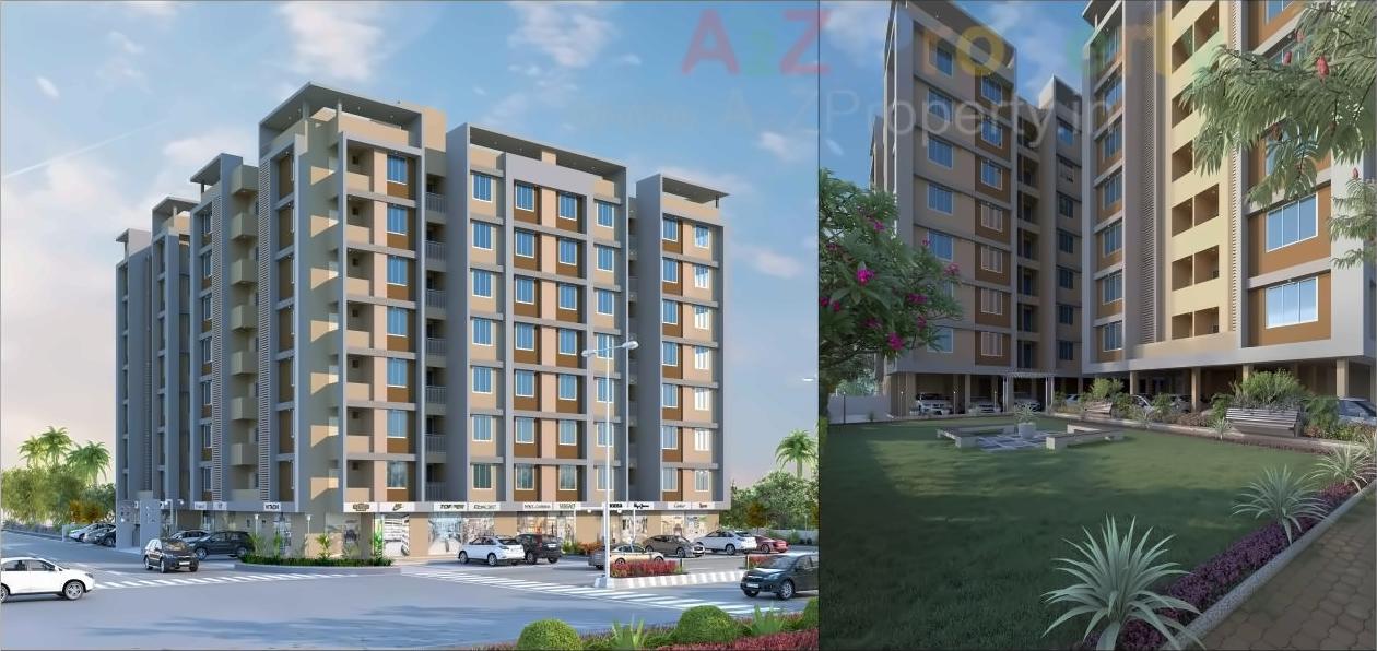 3D Elevation of real estate project Keshav Enclave located at Vatva, Ahmedabad, Gujarat