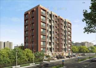 Elevation of real estate project Keshav Heights located at Vinzol, Ahmedabad, Gujarat
