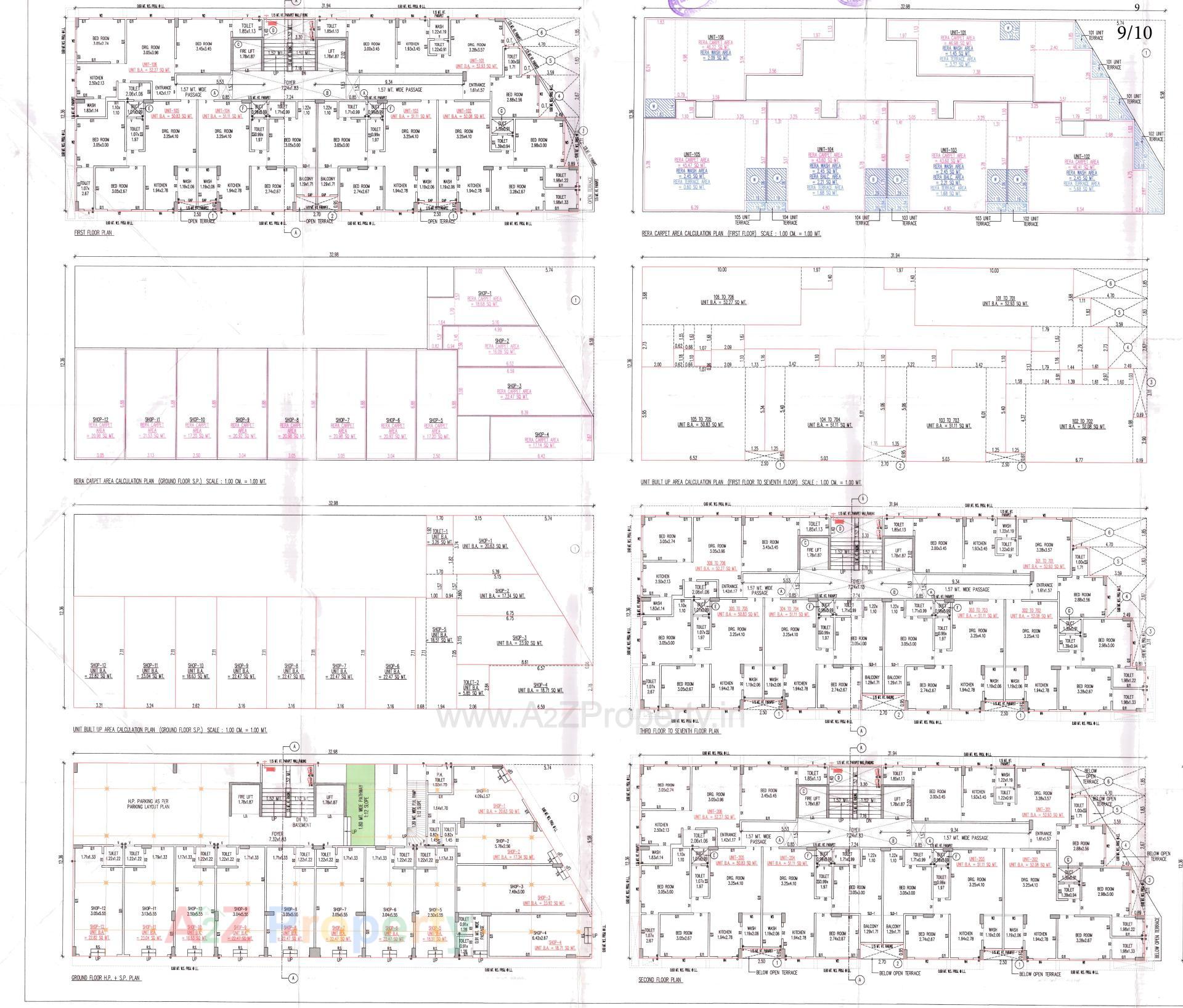  of real estate project Keshav Heights located at Vinzol, Ahmedabad, Gujarat