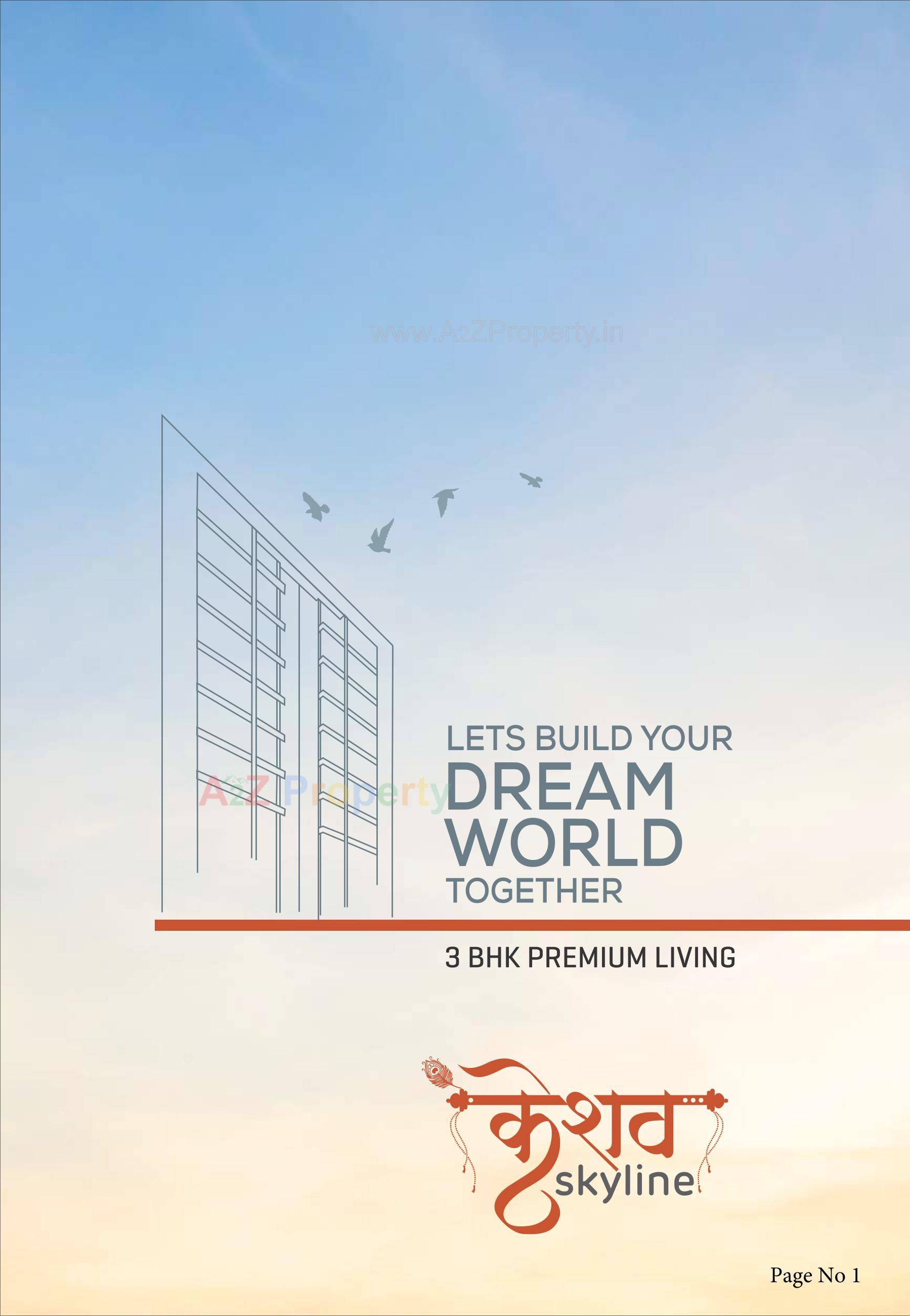  of real estate project Keshav Skyline located at Chandkheda, Ahmedabad, Gujarat